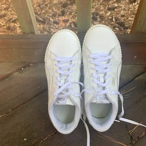 Classic White Puma - Carina Sneaker - Picture 5 of 11